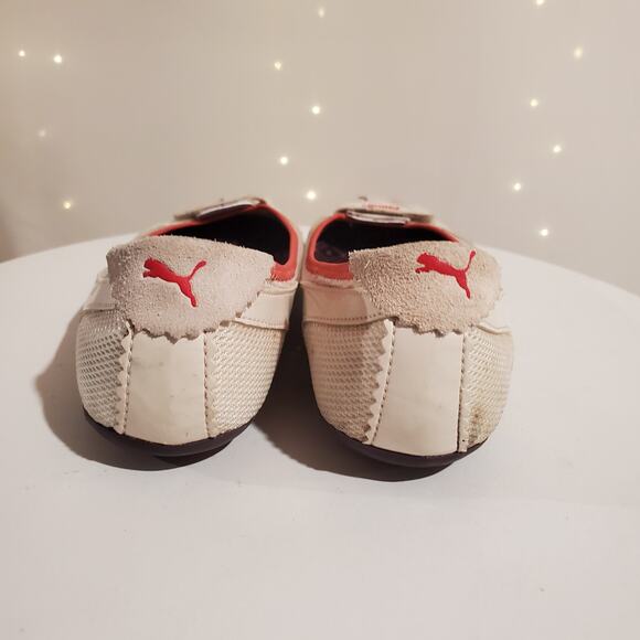 Vintage Y2K Puma Zandy Suede Vinyl Ballet Flats Womens Size 7 Sneaker Shoes Rare - Picture 3 of 8